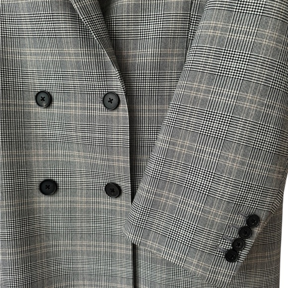 Babaton Aritzia Oversized Blazer - Size L - Oversized Fit - Plaid Check - Picture 5 of 8